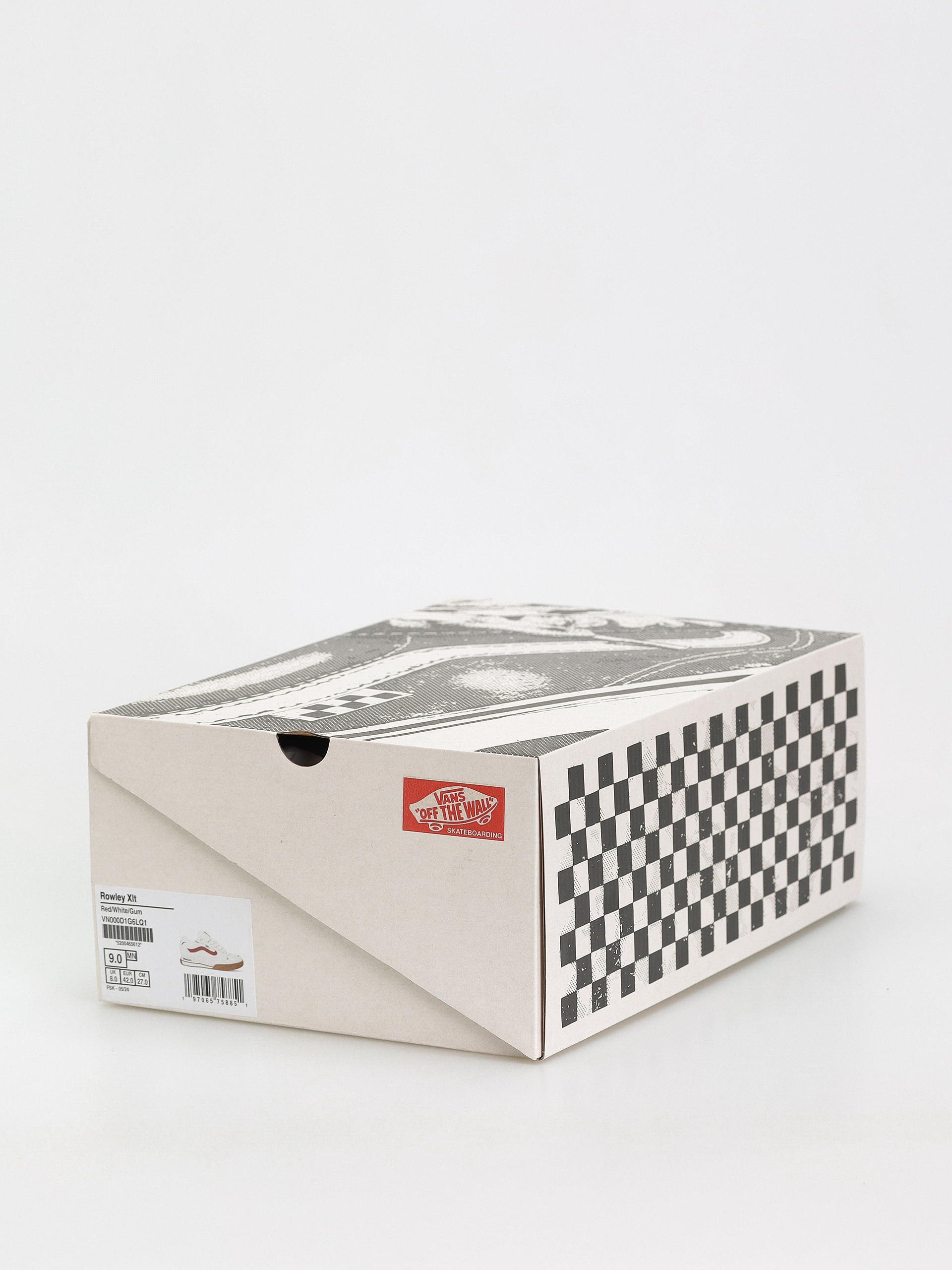 Boty Vans Rowley Xlt (red/white/gum)