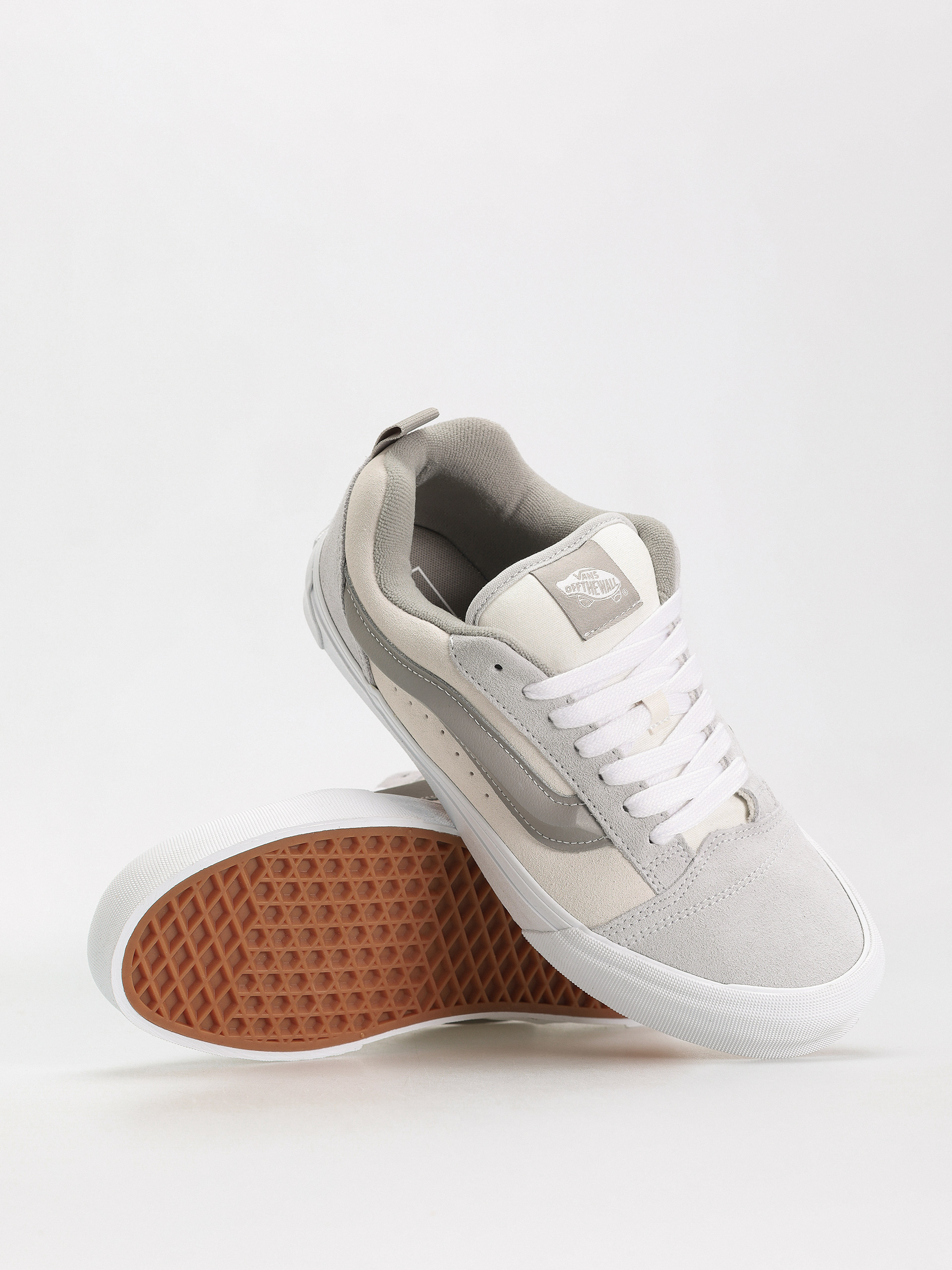 Boty Vans Knu Skool (tri-tone block light gray)
