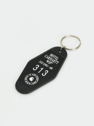 Klíčenka Carhartt WIP Hotel Keys (black/white)