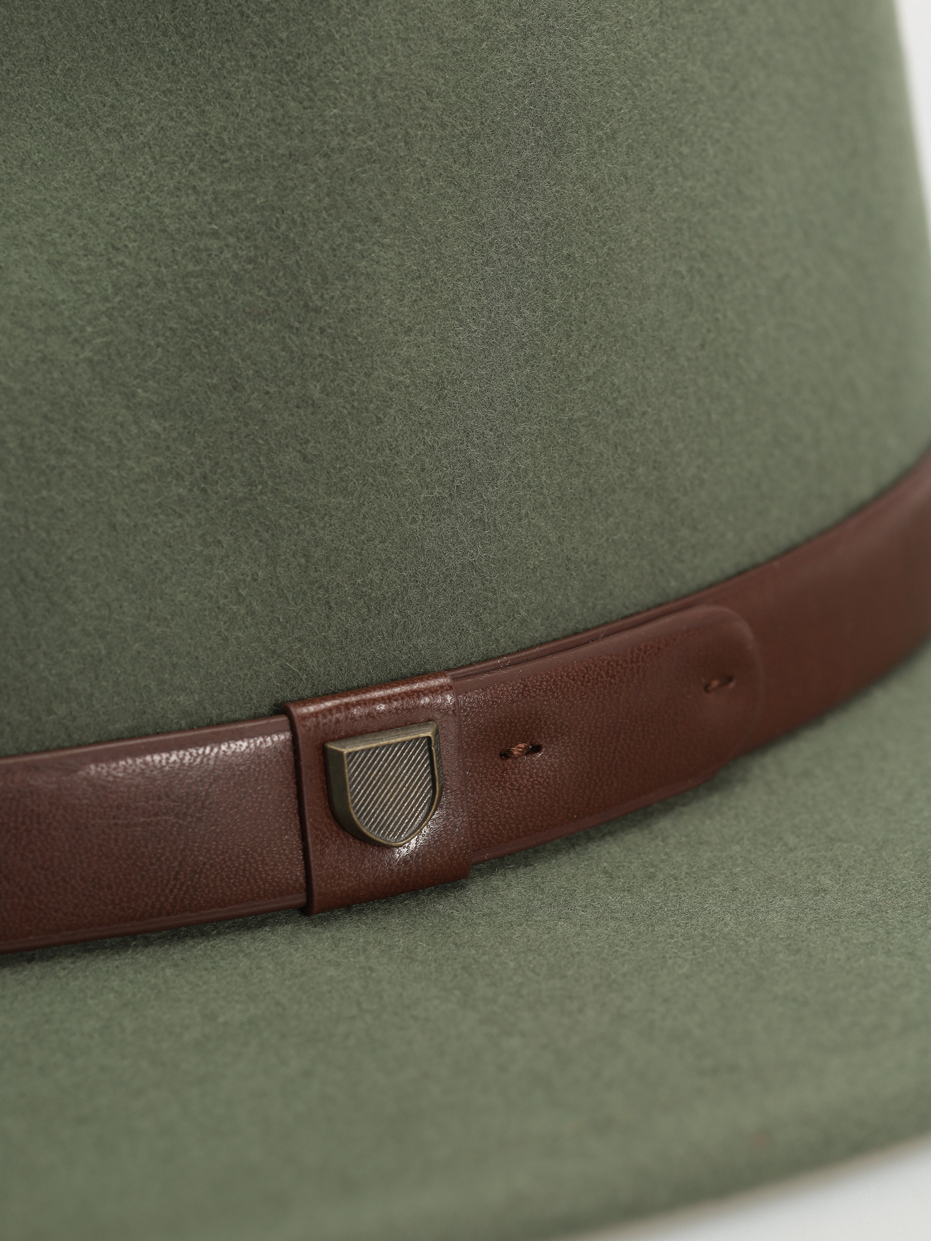 Klobouk Brixton Messer Fedora (light moss)