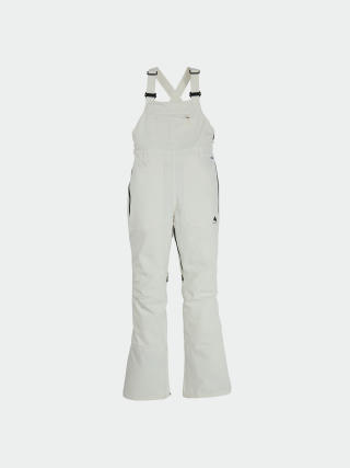 Snowboardové kalhoty  Burton Avalon Stretch Bib Wmn (stout white)