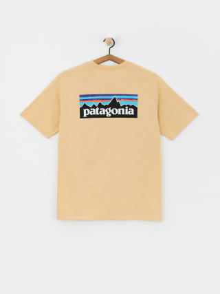 Tričko Patagonia P 6 Logo Responsibili (beeswax tan)