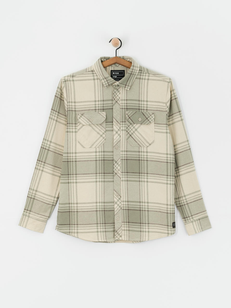 Košile Fox Traildust Flannel (cream)