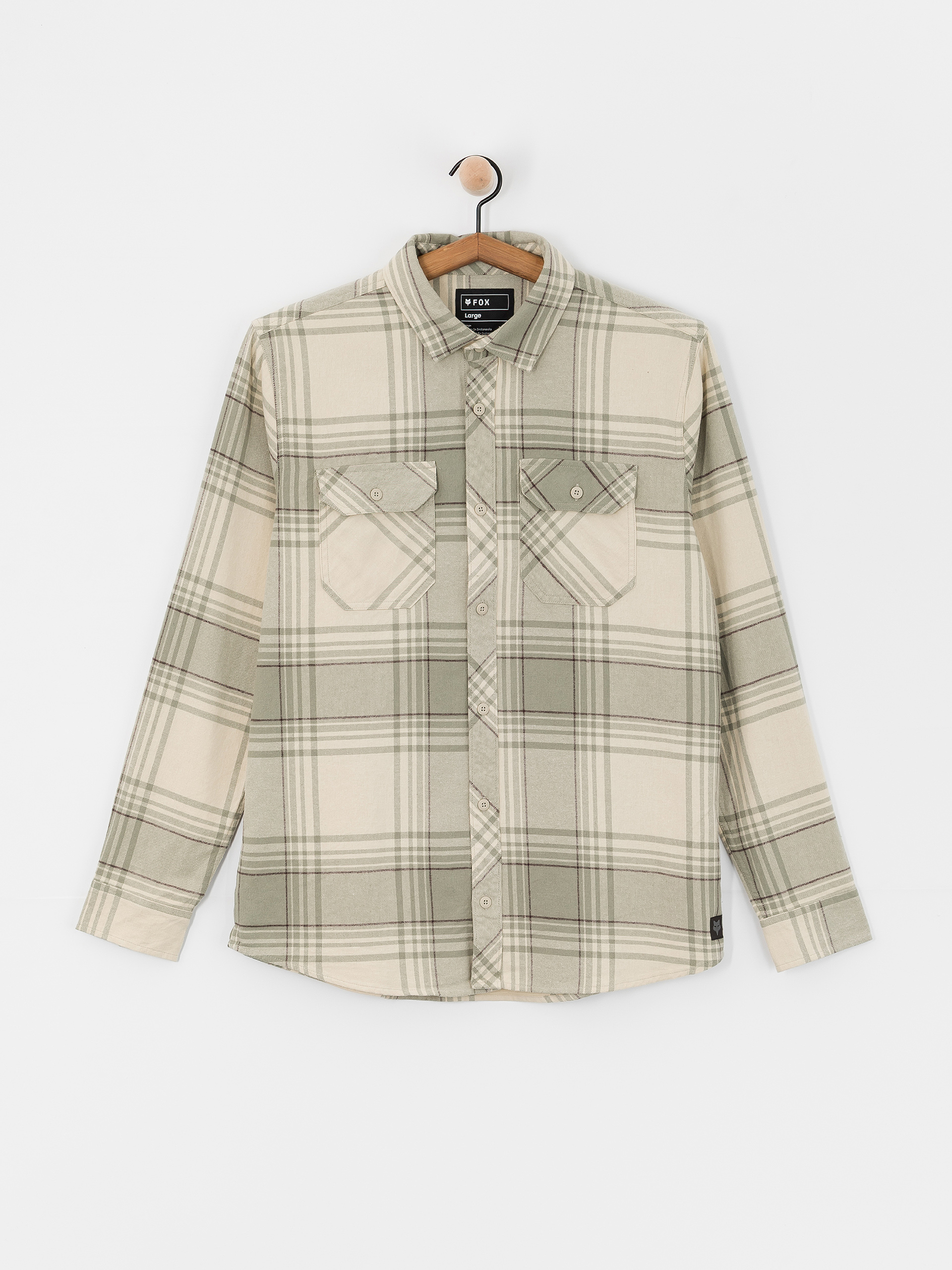 Košile Fox Traildust Flannel (cream)