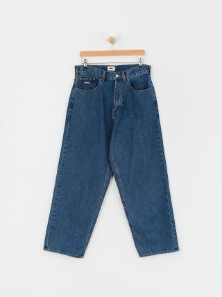 Kalhoty OBEY Bigwig Baggy Denim (stone wash indigo)