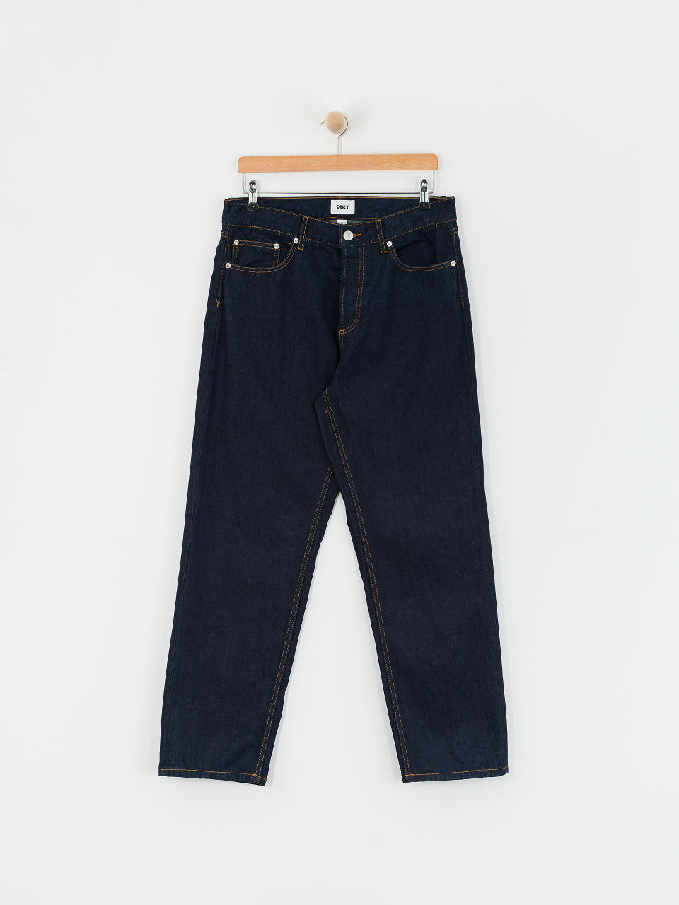 Kalhoty OBEY Hardwork Denim (rinse)