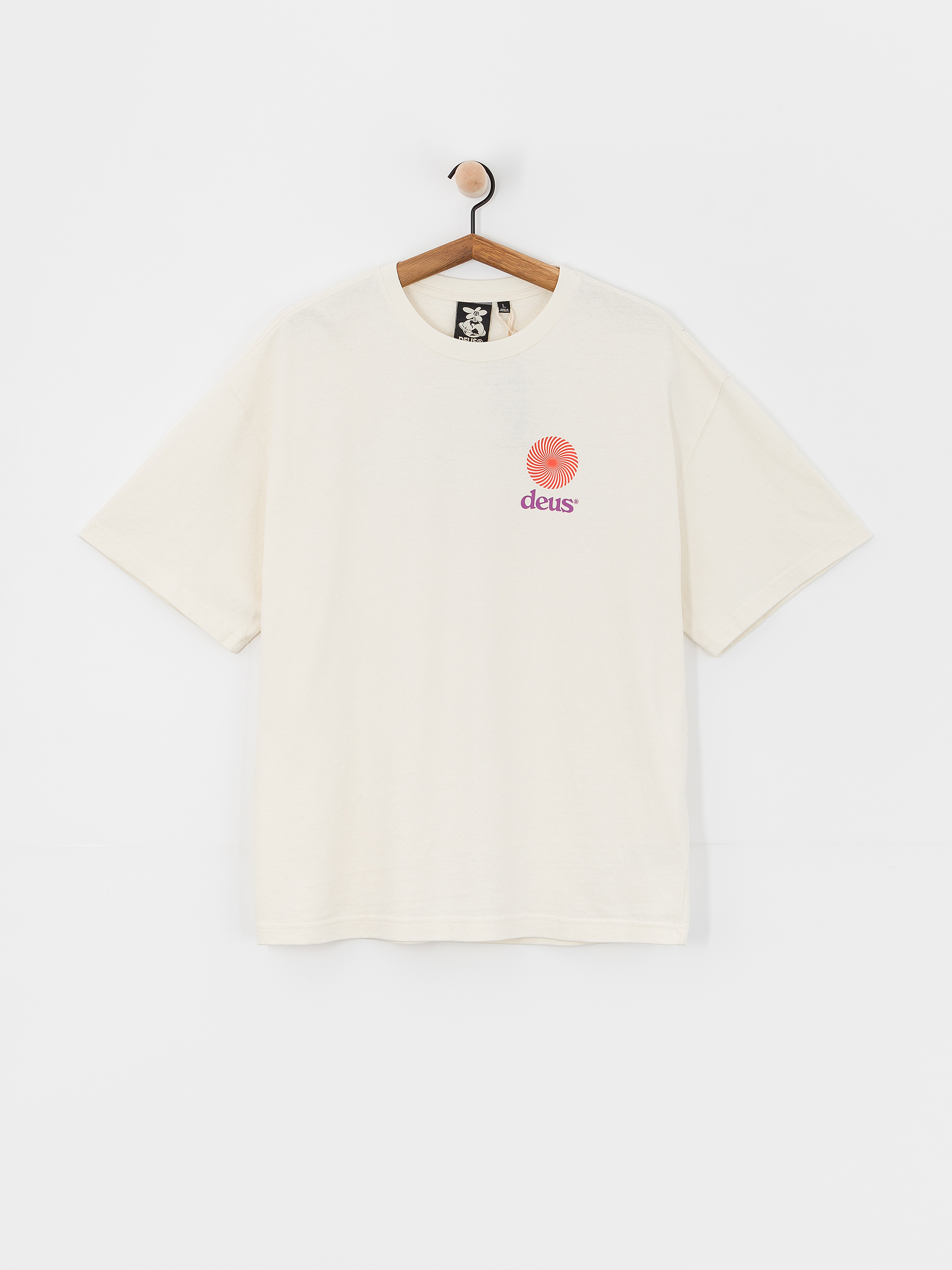 Tričko Deus Ex Machina Strata (vintage white)