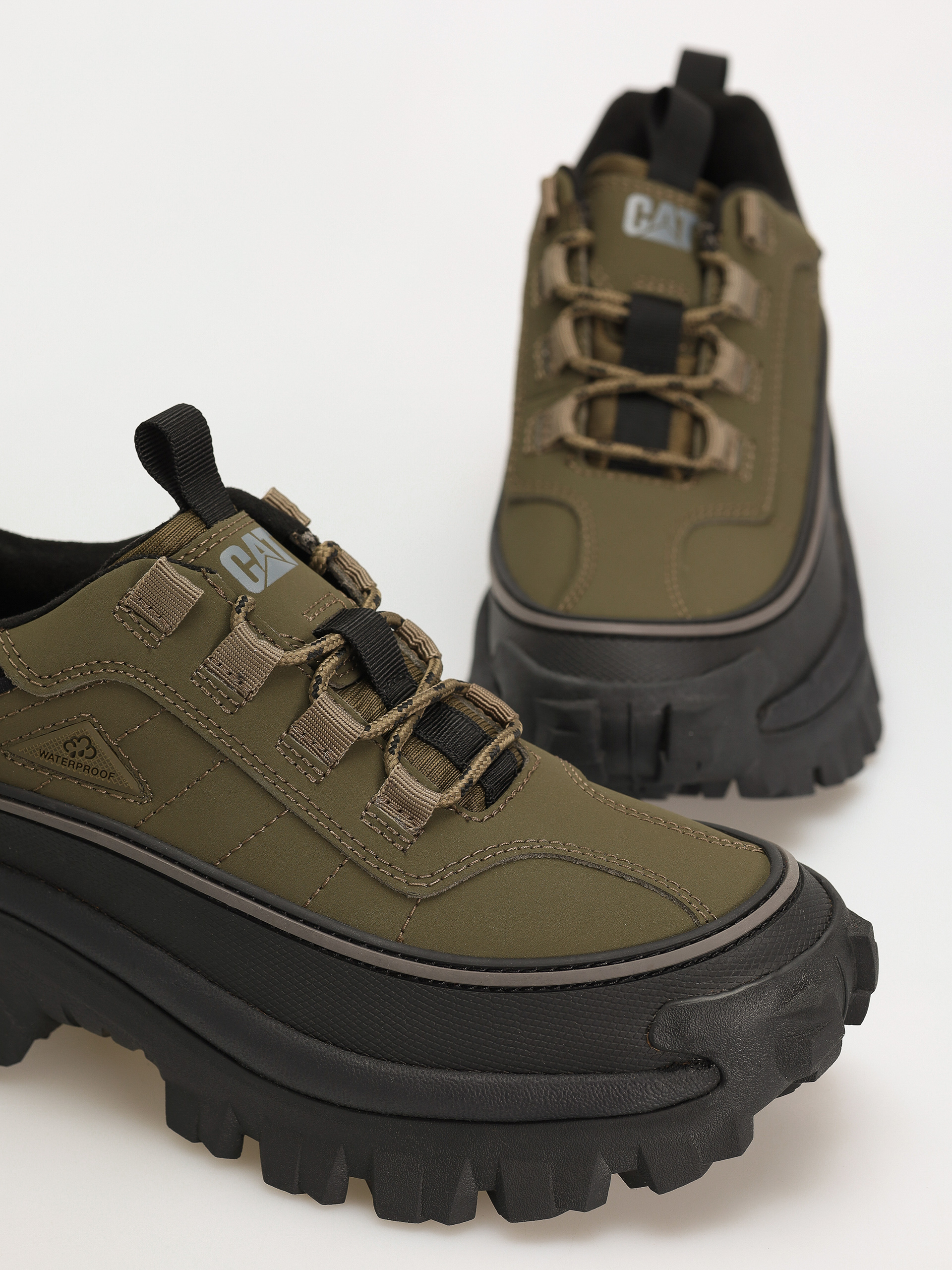 Boty Caterpillar Intruder Galosh 2.0 Low Wp (dark olive/black)