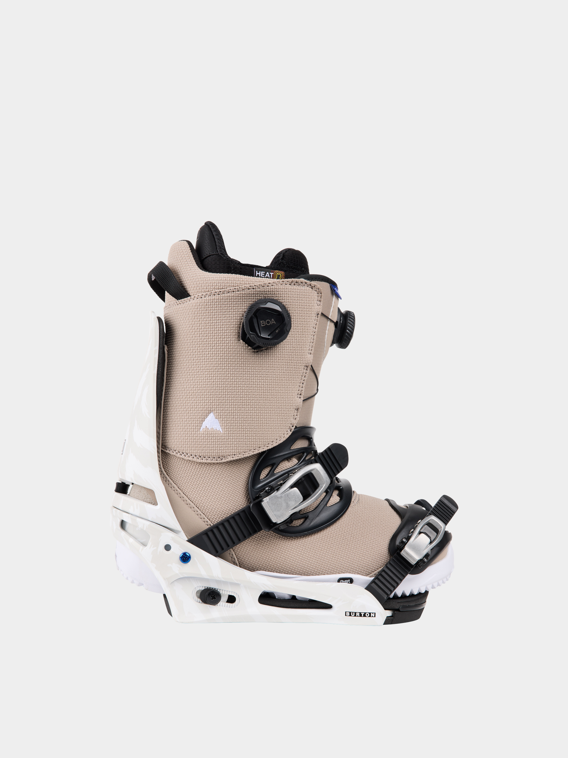 Pánské Snowboardové vázání Burton Cartel (gray/white)