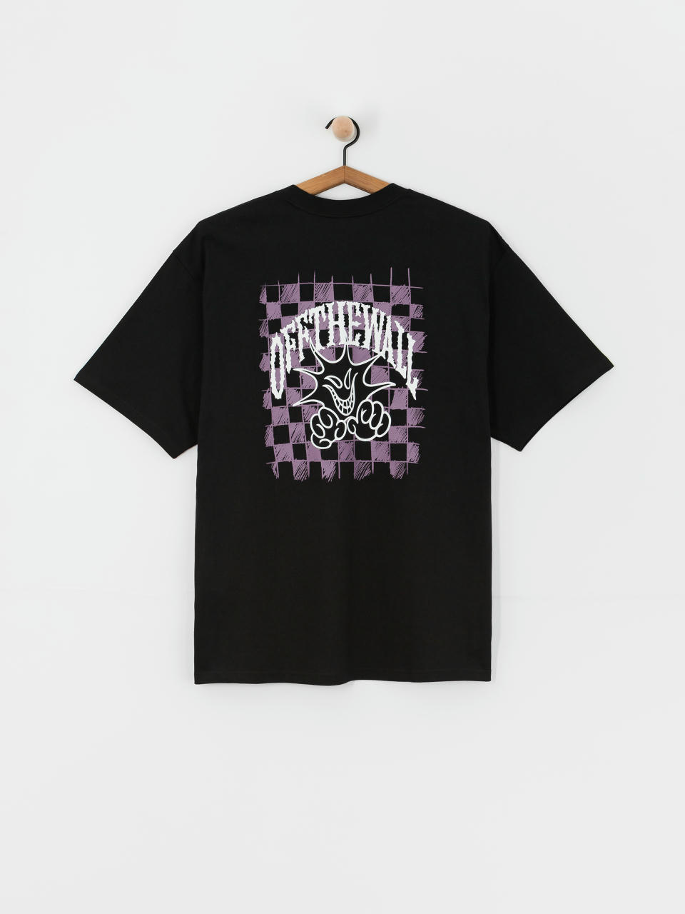 Tričko Vans Checker Logo Gfx Loose (black)