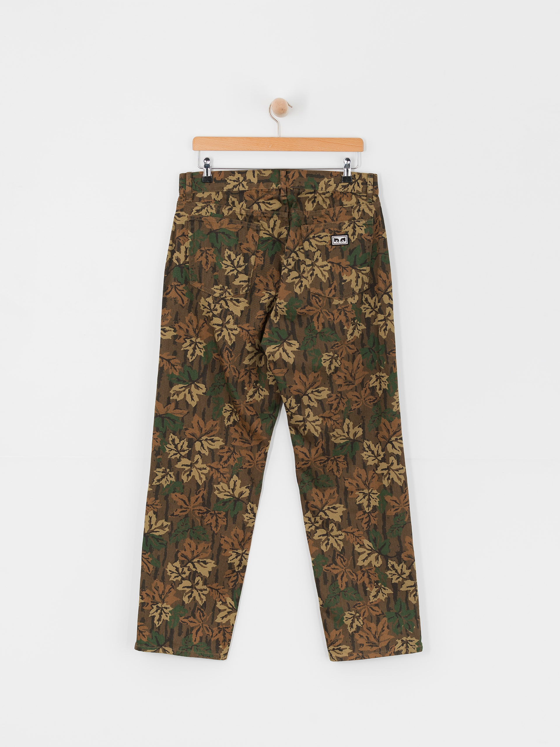 Kalhoty OBEY Hardwork Printed Denim (mulled basil multi)