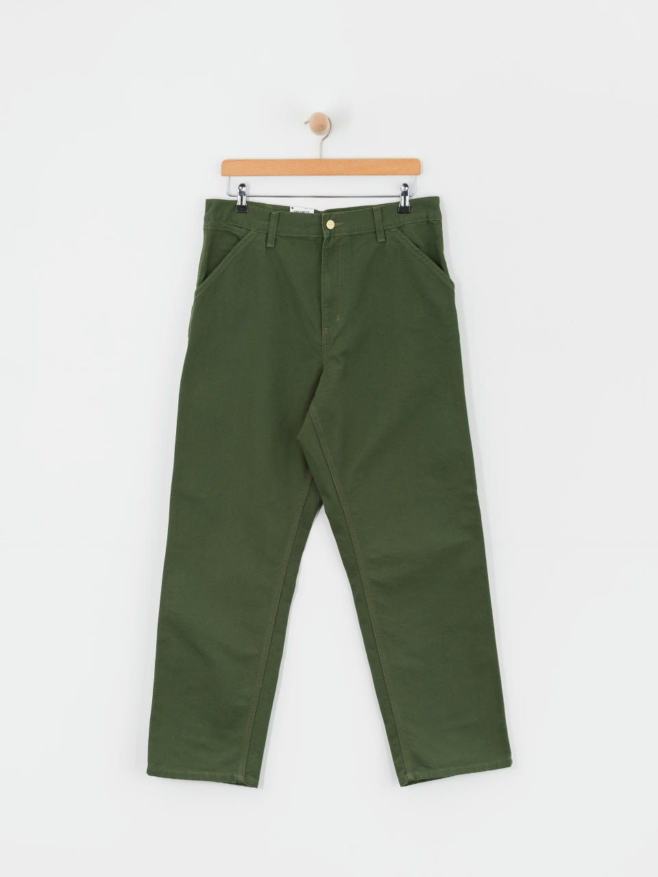 Kalhoty Carhartt WIP Single Knee (tarragon)