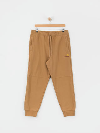 Kalhoty Carhartt WIP American Script Jogging (peanut)