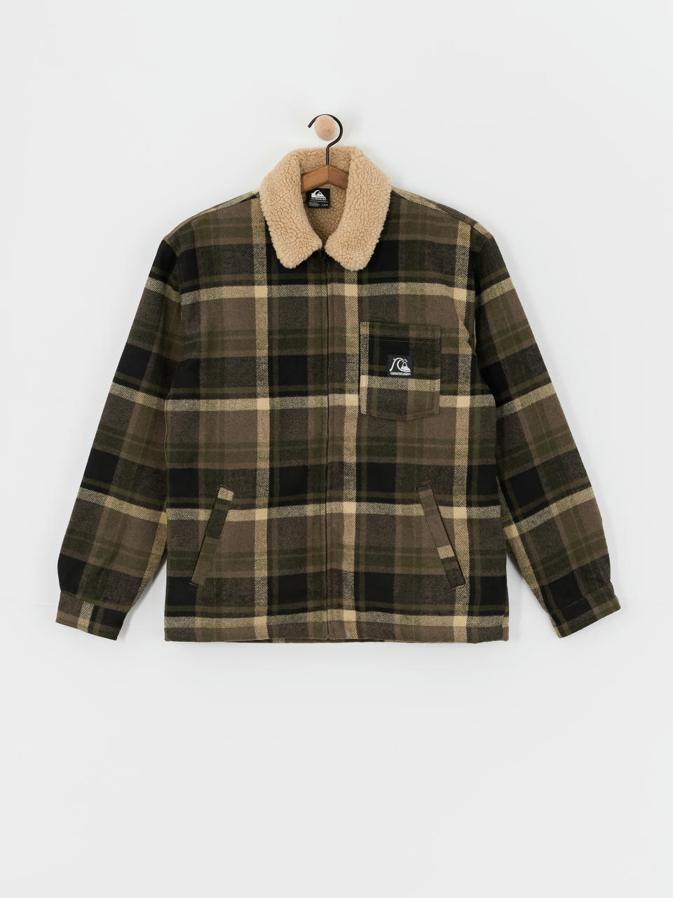 Bunda Quiksilver Dna Sherpa Harrington (canteen dna surf harrington)