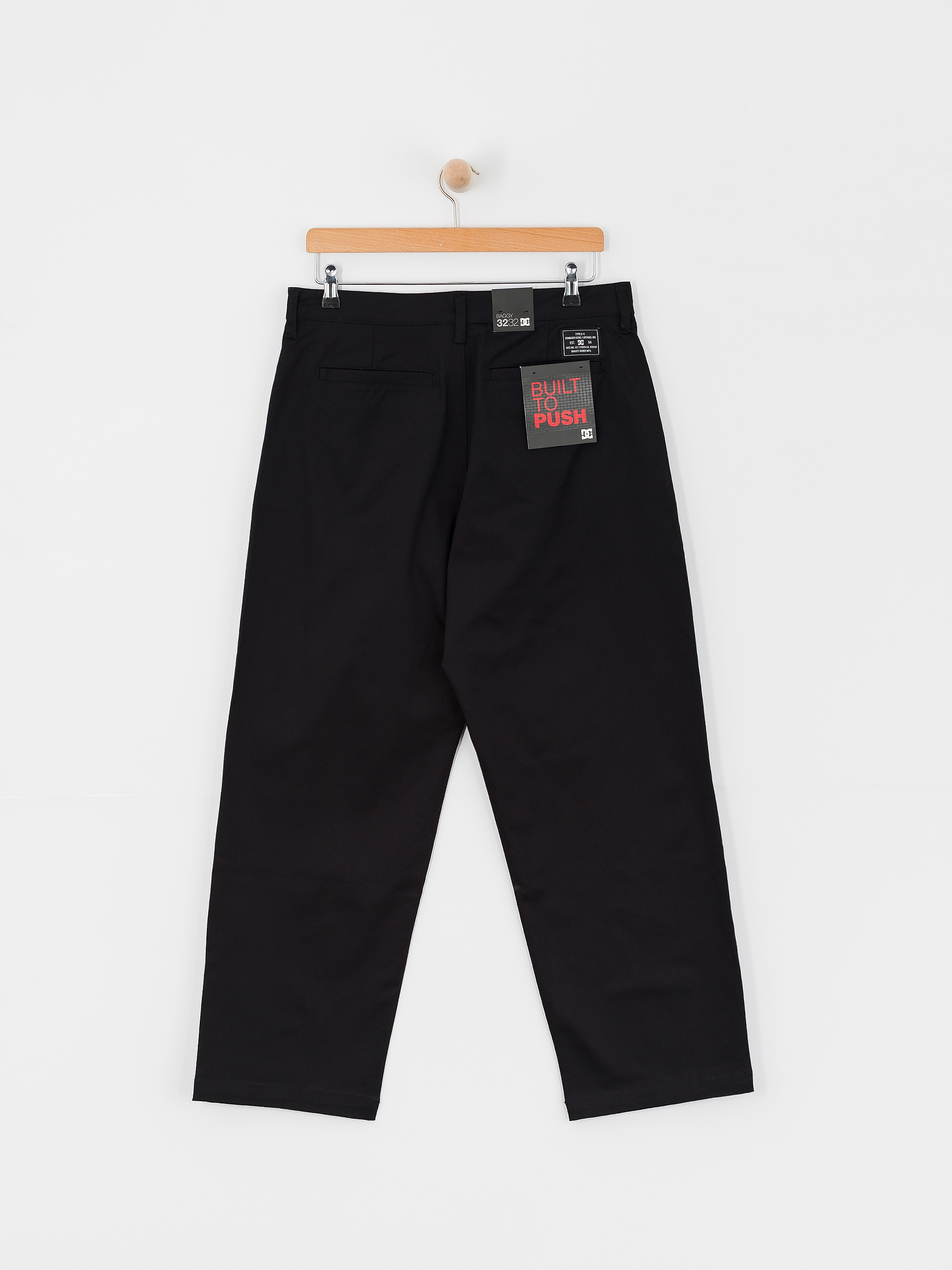 Kalhoty DC Worker Baggy (black)