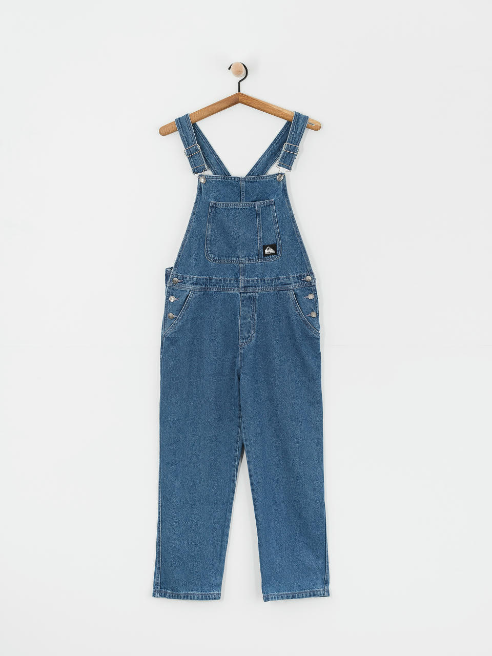 Kalhoty Quiksilver Uni Classic Denim Dungaree Wmn (estate blue)