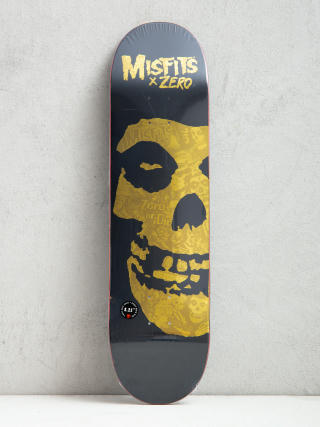 Deska Zero Misfits Fiend Skull Collage (gold foil)