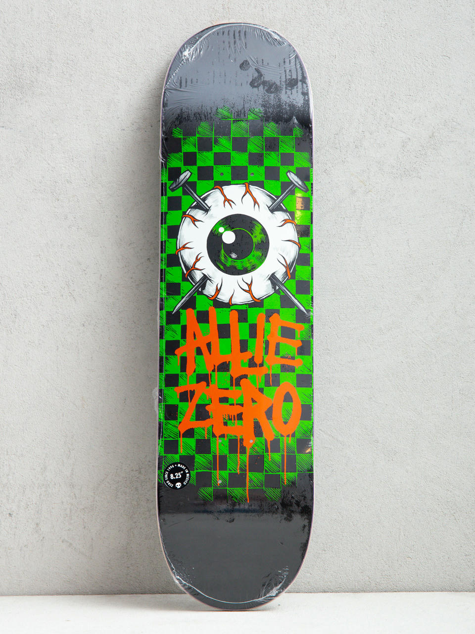 Deska Zero Allie Eyeball (green/orange)