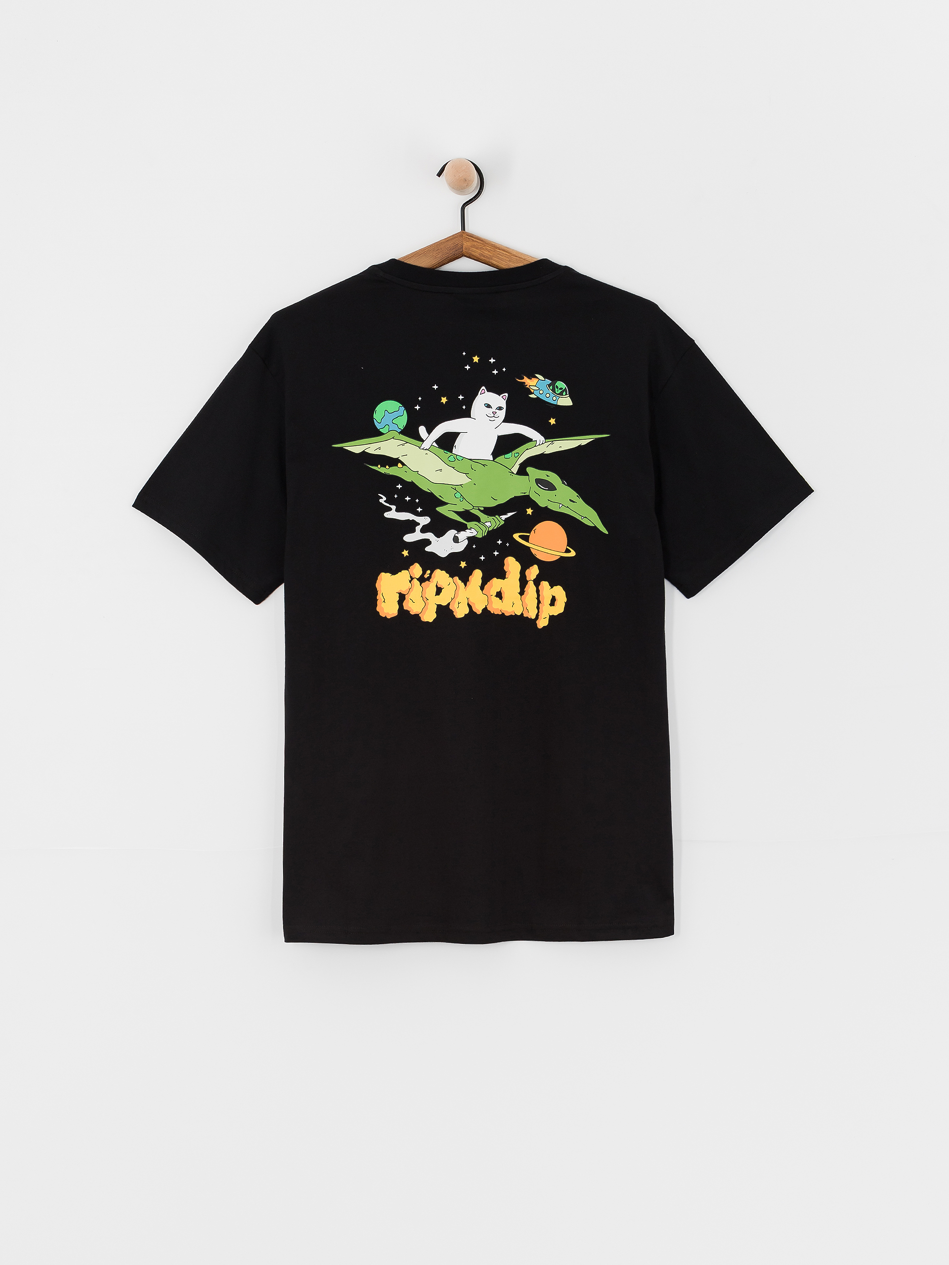 Tričko RipNDip Space Bird (black)