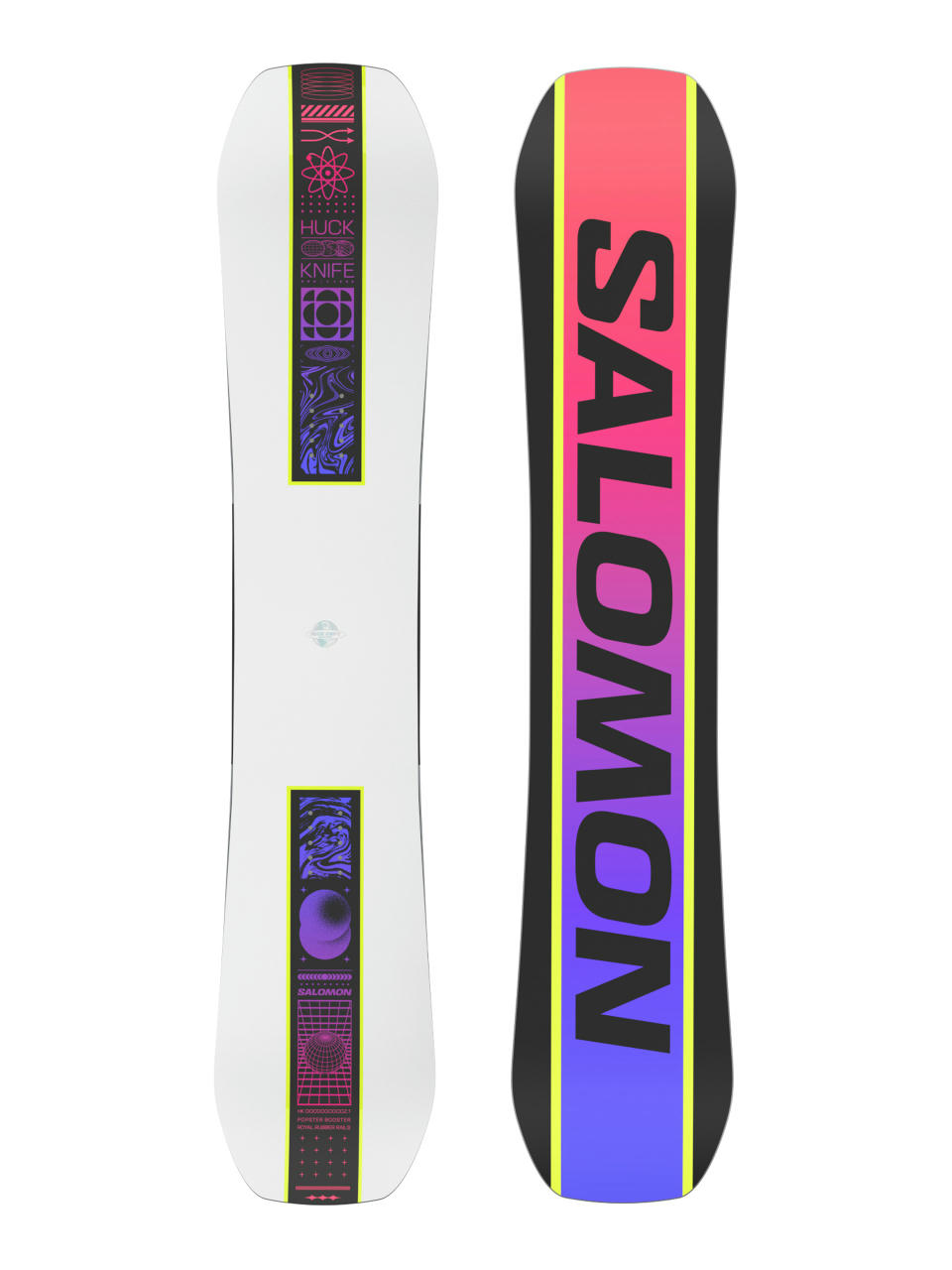 Pánská Snowboard Salomon Huck Knife (white/red/blue)