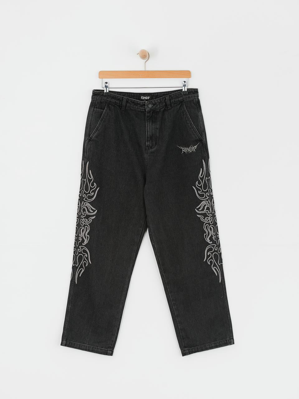 Kalhoty RipNDip Volt Denim (black)