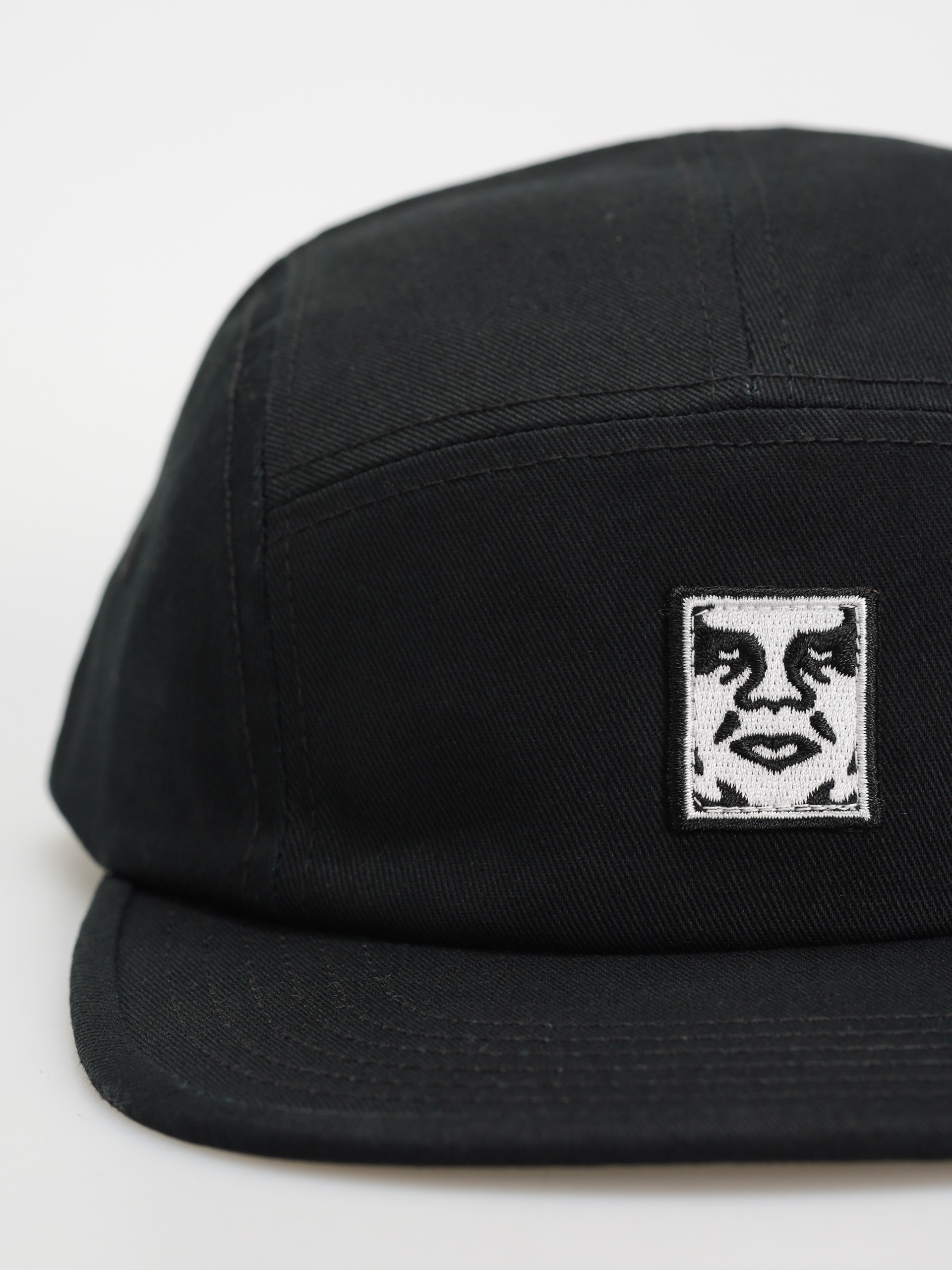 Kšiltovka  OBEY Icon Patch Twill Camp (black)