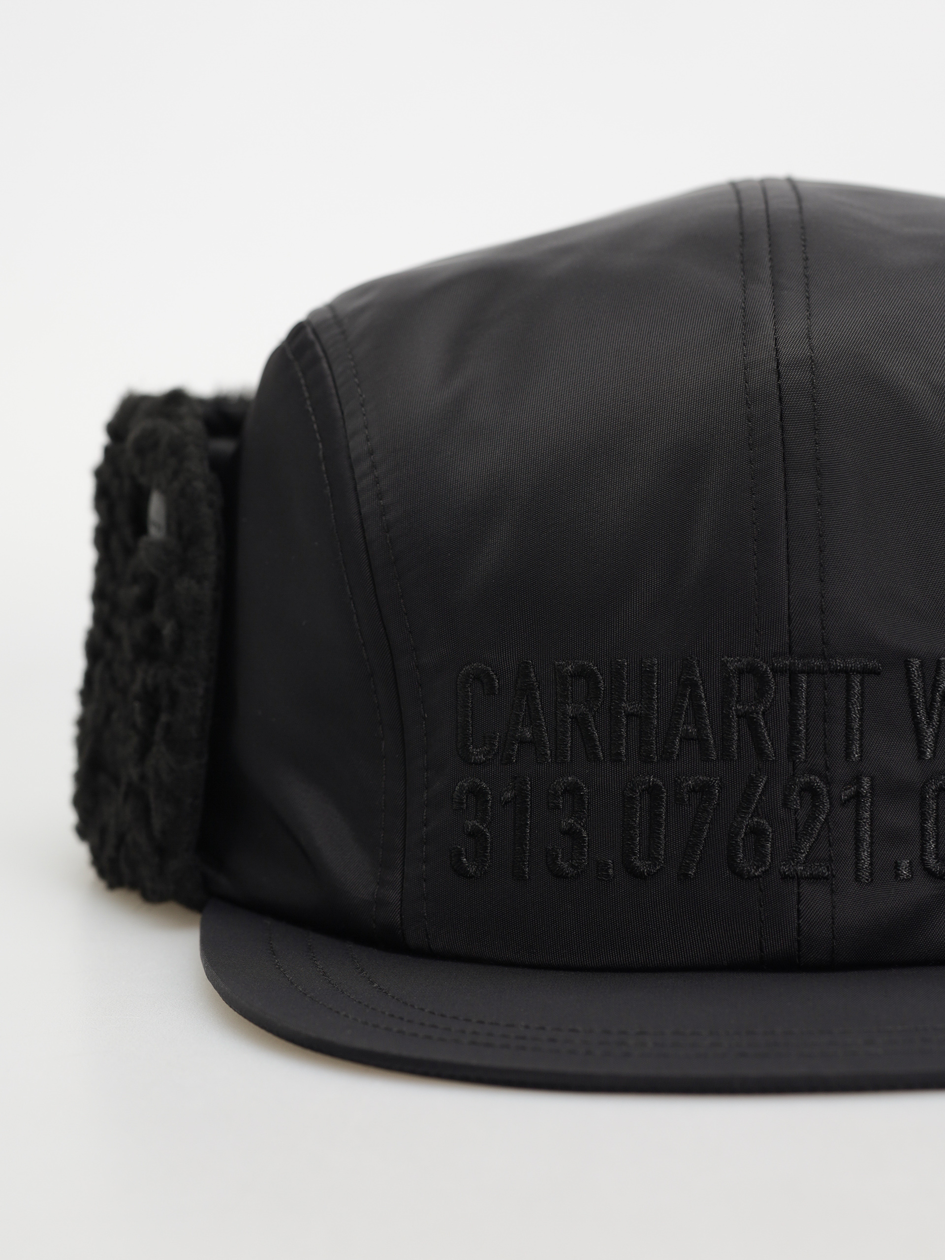 Kšiltovka  Carhartt WIP Olten Ear Guard (black/black)