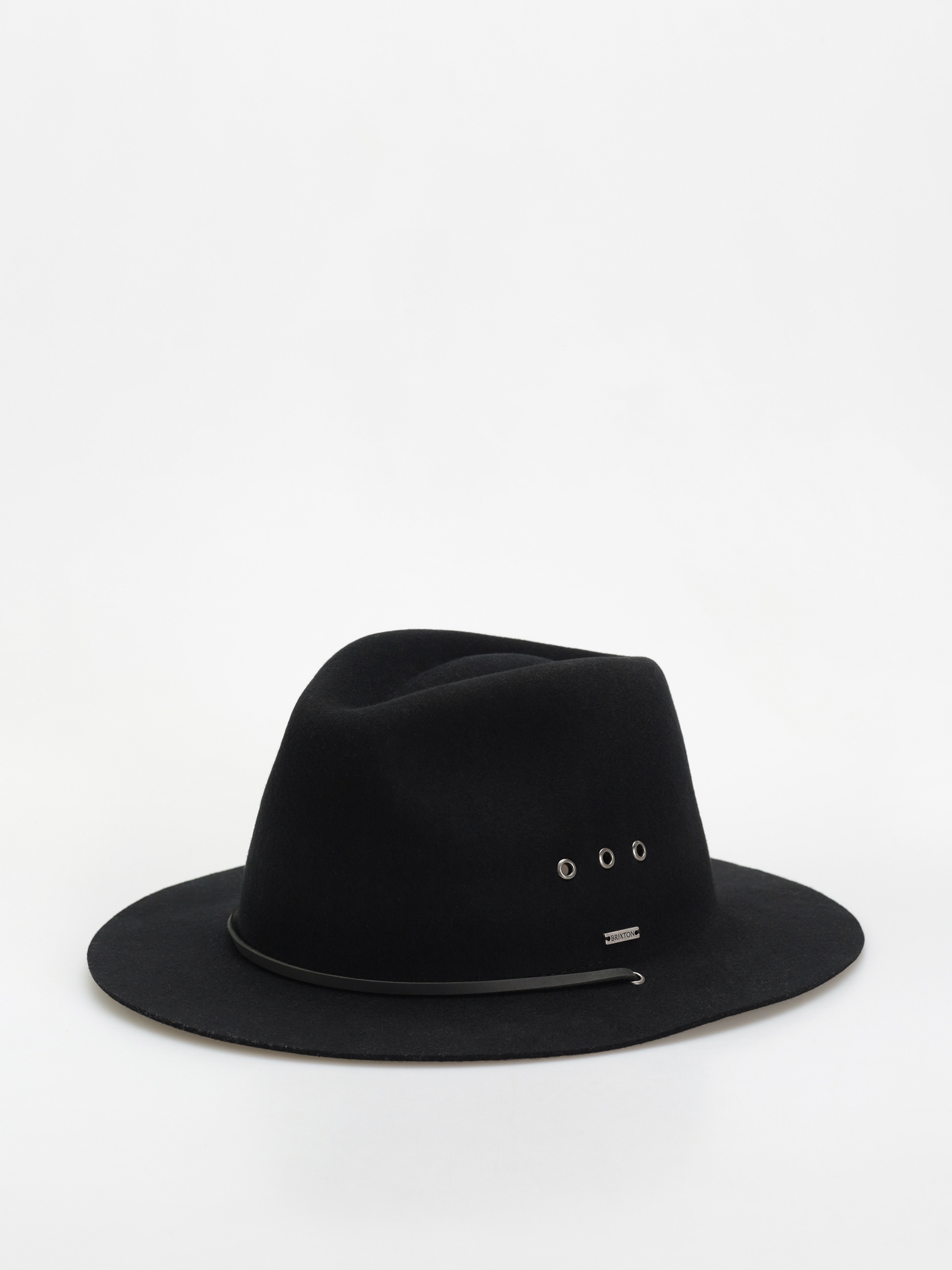 Klobouk Brixton Wesley Wthr Guard Packable Fedora (black)