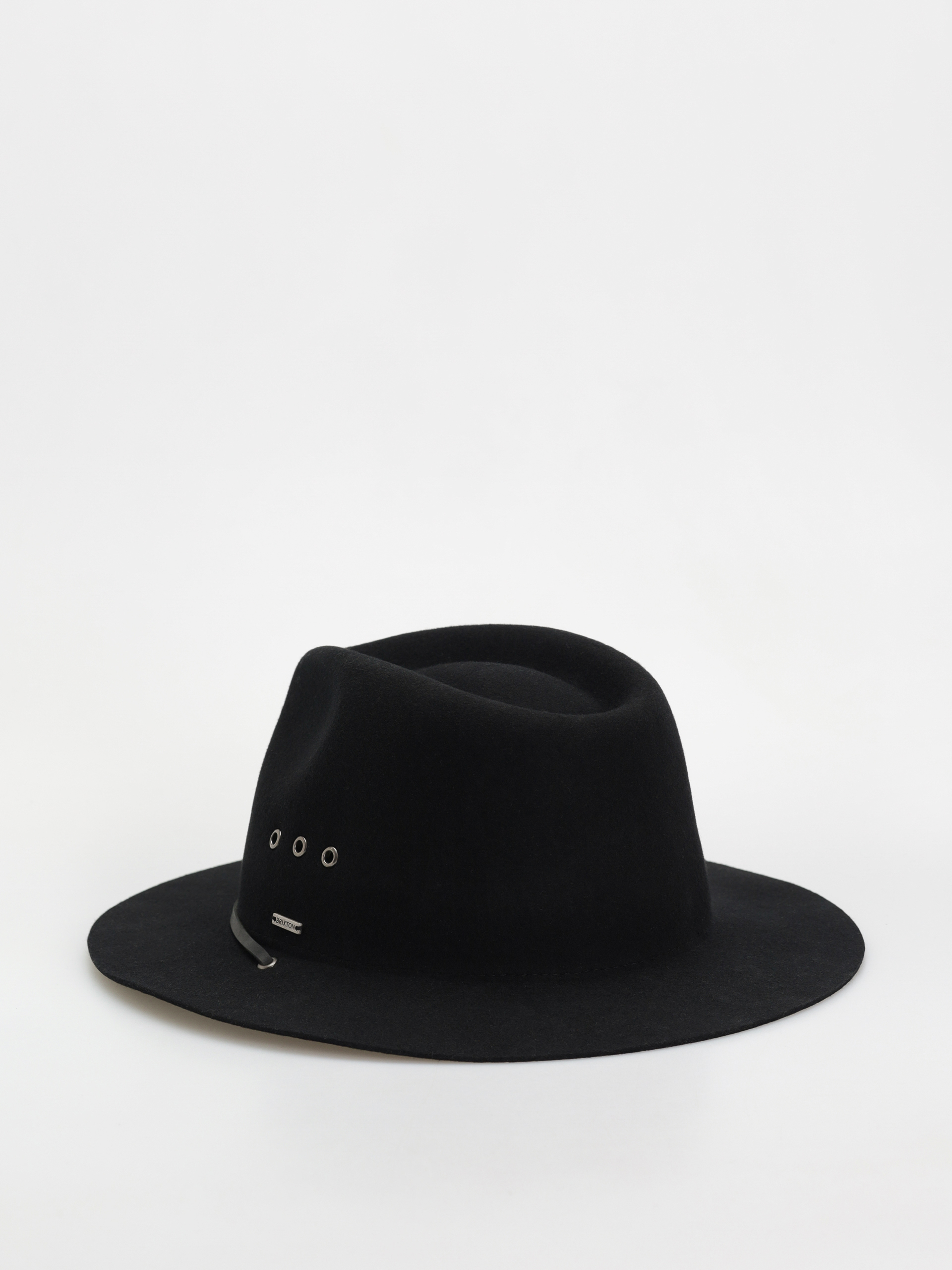 Klobouk Brixton Wesley Wthr Guard Packable Fedora (black)