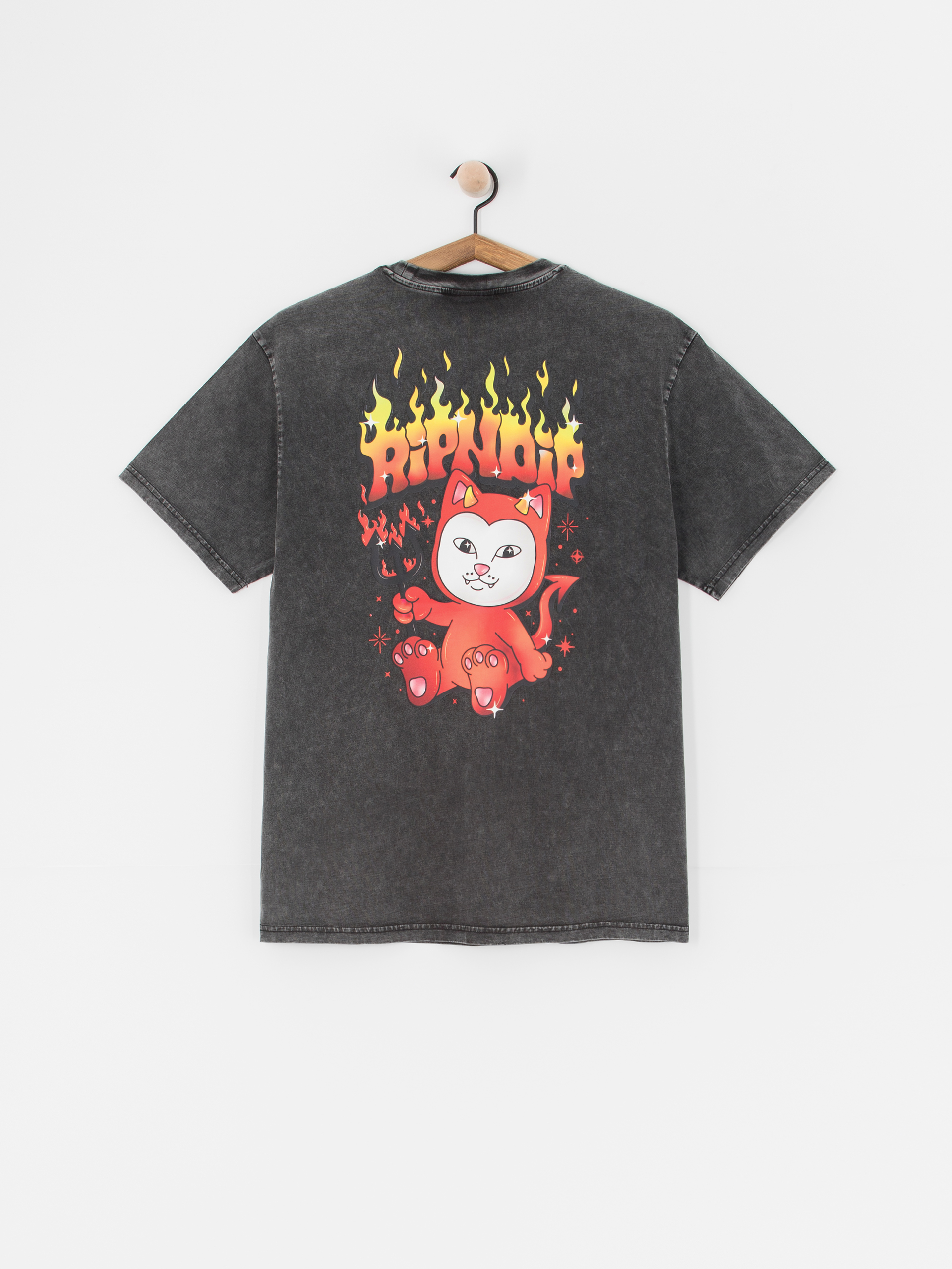 Tričko RipNDip Scary Cute (black wash)