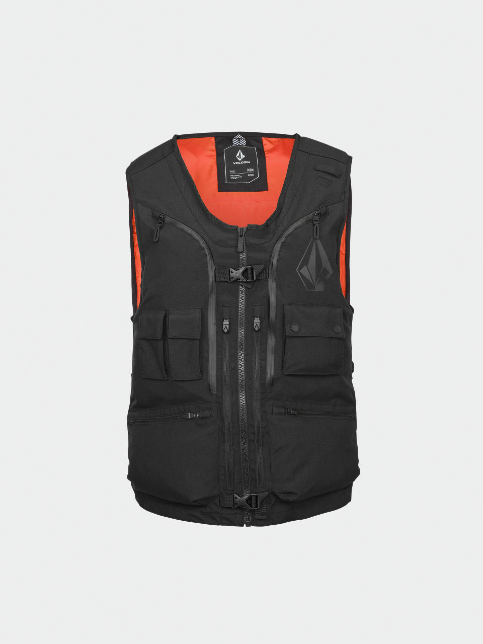 Pánská Snowboardová bunda Volcom Iguchi Slack Vest (black)