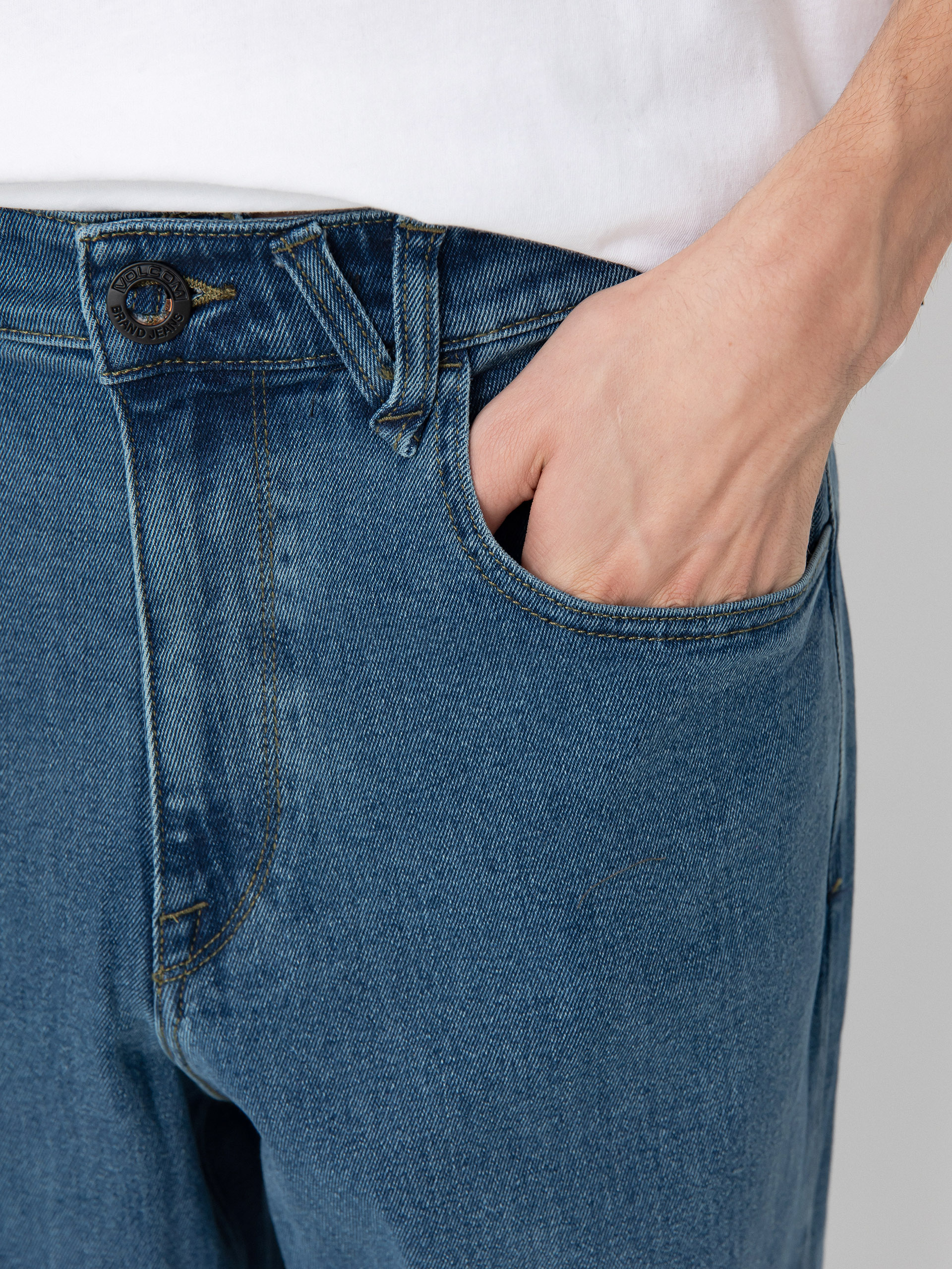 Kalhoty Volcom Billow Denim (washed blue)