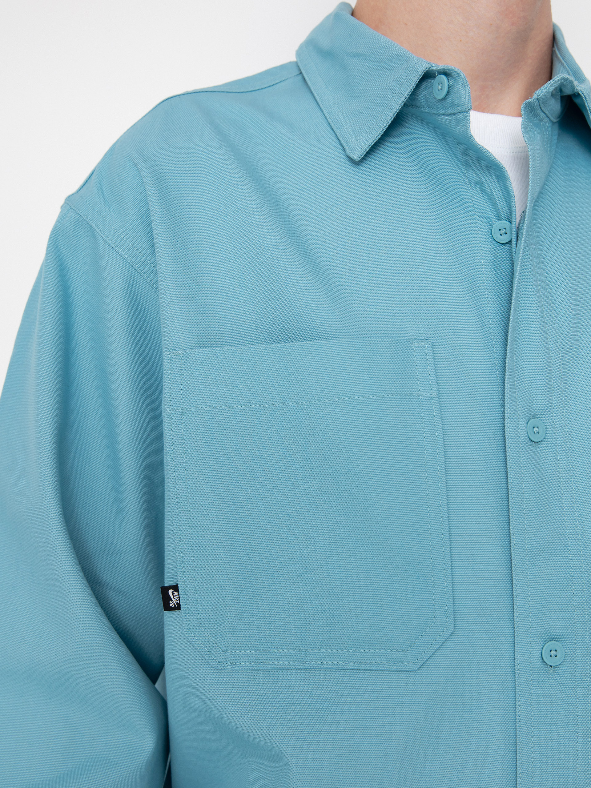 Košile Nike SB New Essential (denim turq/white)