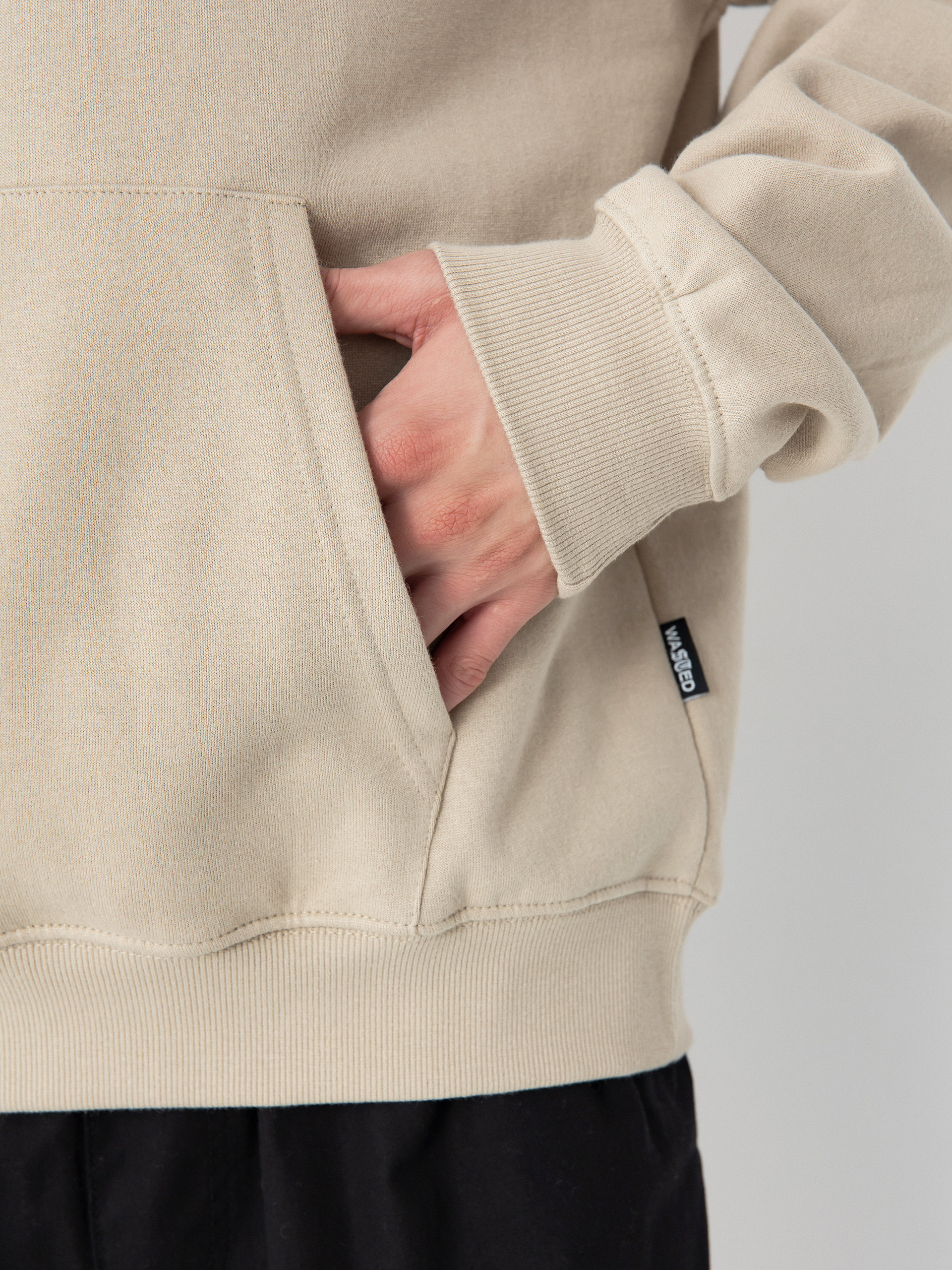 Mikina s kapucí Wasted Paris Worst HD (sand)