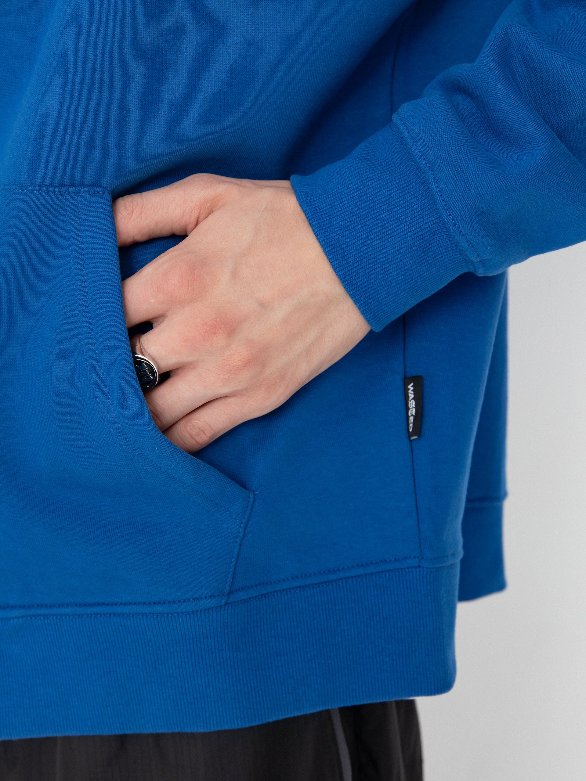 Mikina s kapucí Wasted Paris Boiler Reset ZHD (arena blue)