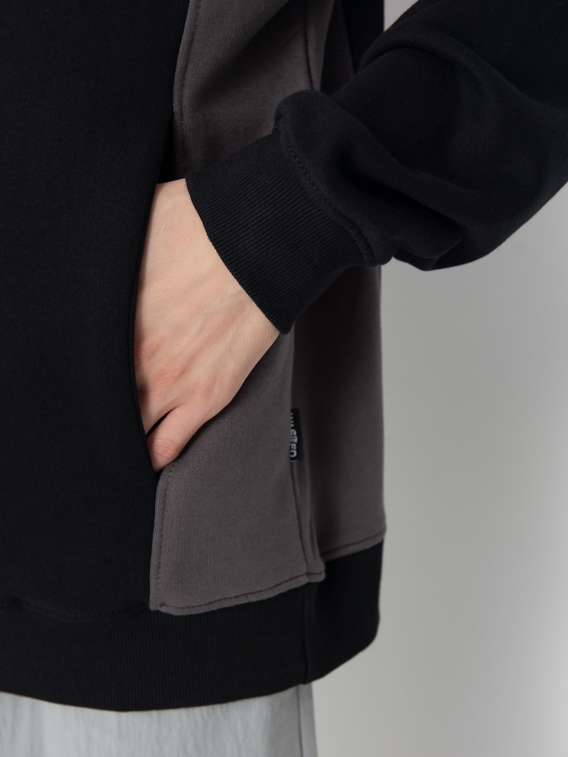 Mikina s kapucí Wasted Paris Arena HD (black/charcoal)