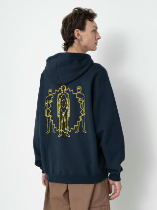 Mikina s kapucí Polar Skate Dave Hoodie Anyone Out There HD (new navy)