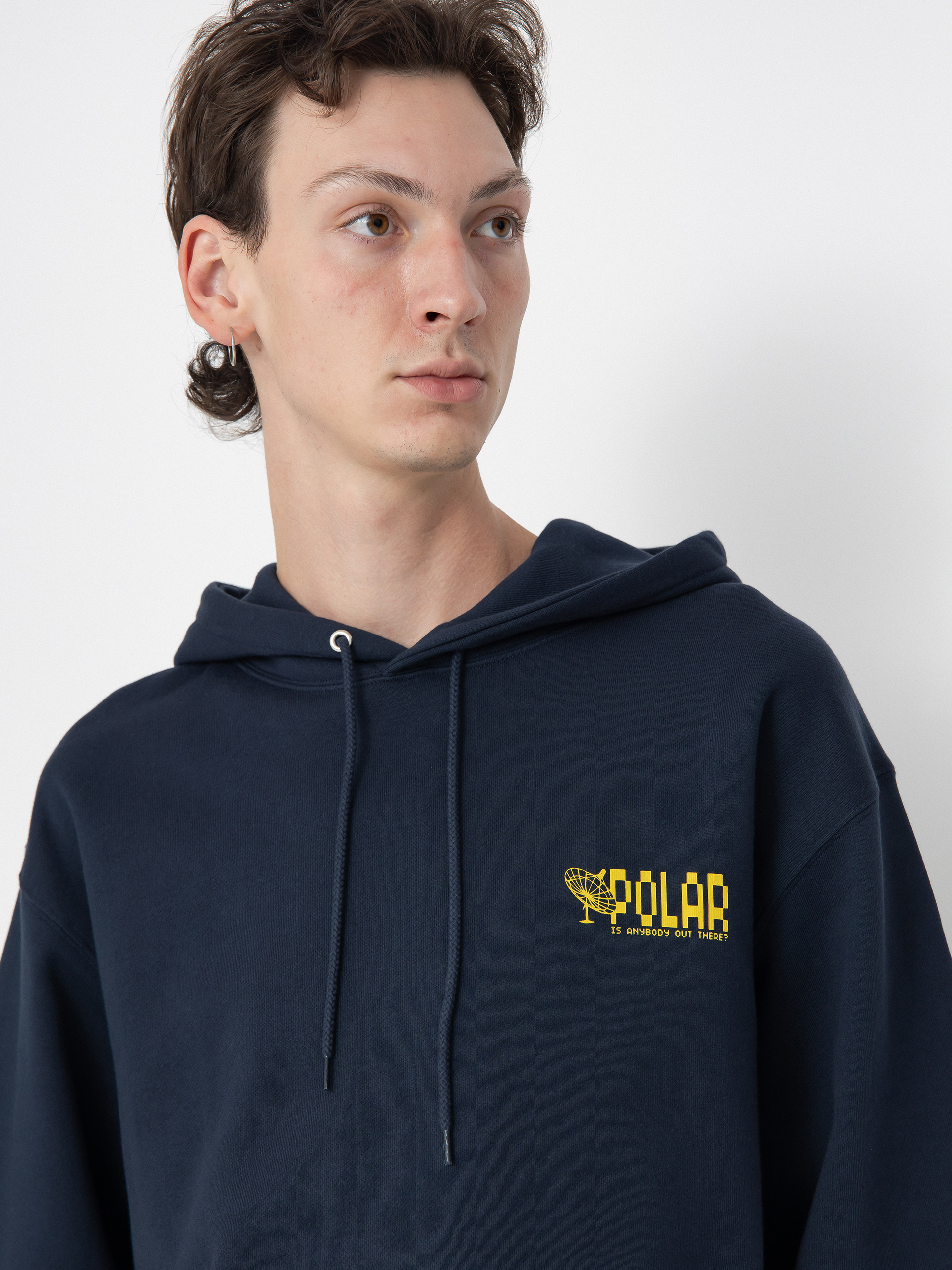 Mikina s kapucí Polar Skate Dave Hoodie Anyone Out There HD (new navy)