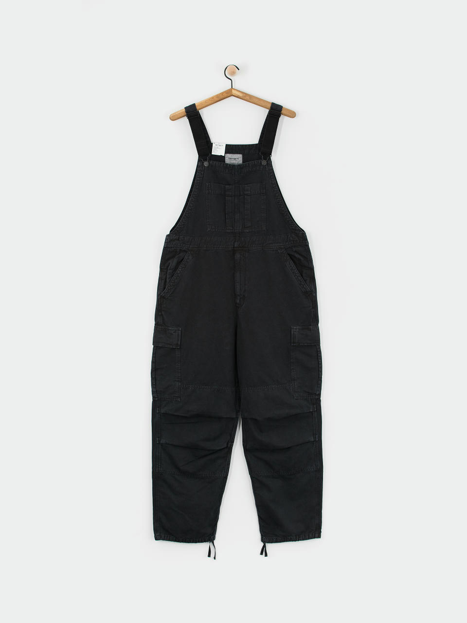 Kalhoty Carhartt WIP Cargo Bib Overall (black)