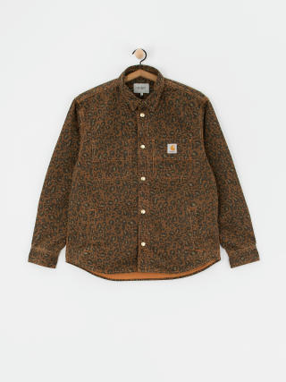 Bunda Carhartt WIP Conro (camo leo/tamarind/tamarind)