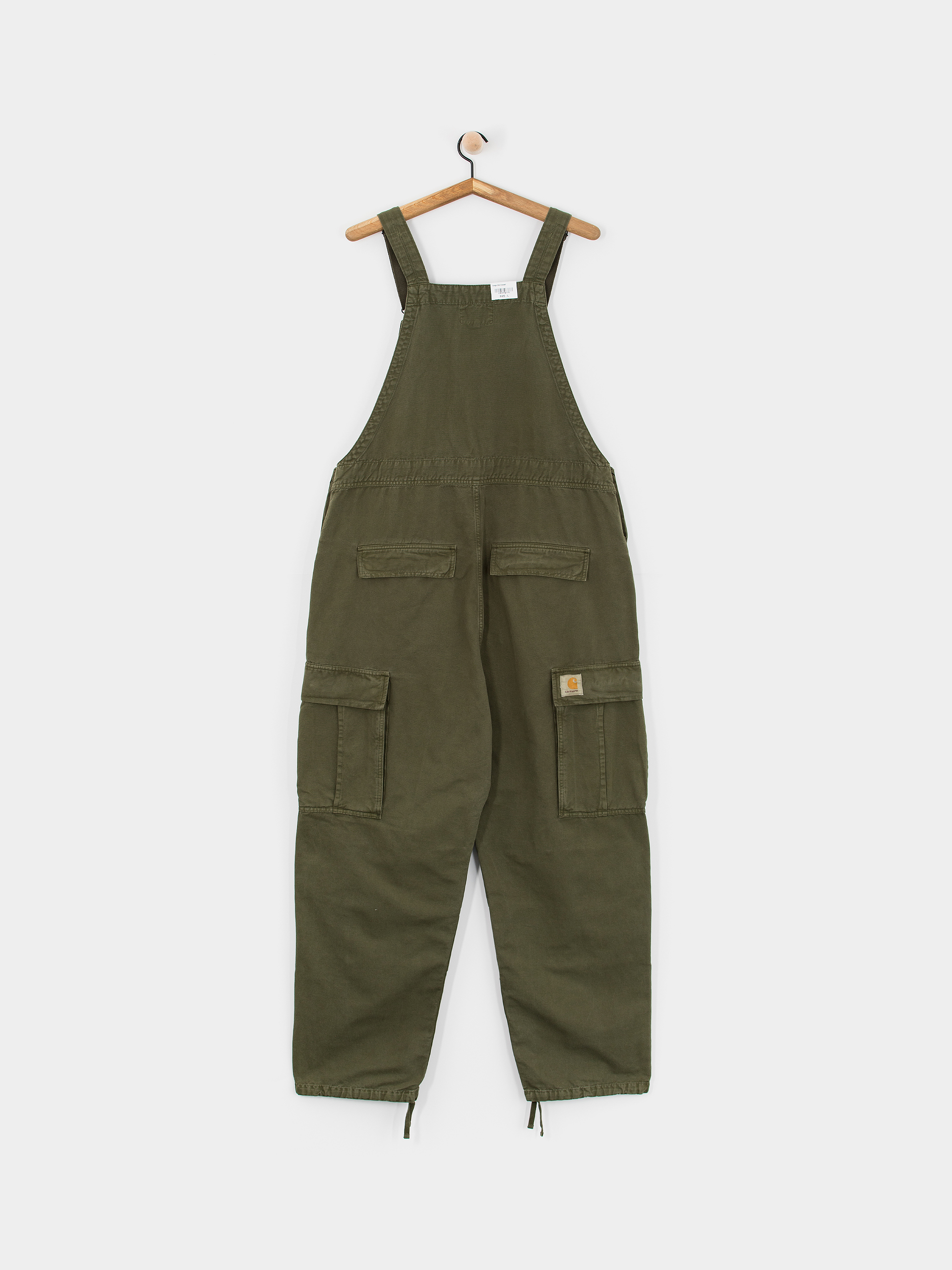 Kalhoty Carhartt WIP Cargo Bib Overall (tarragon)