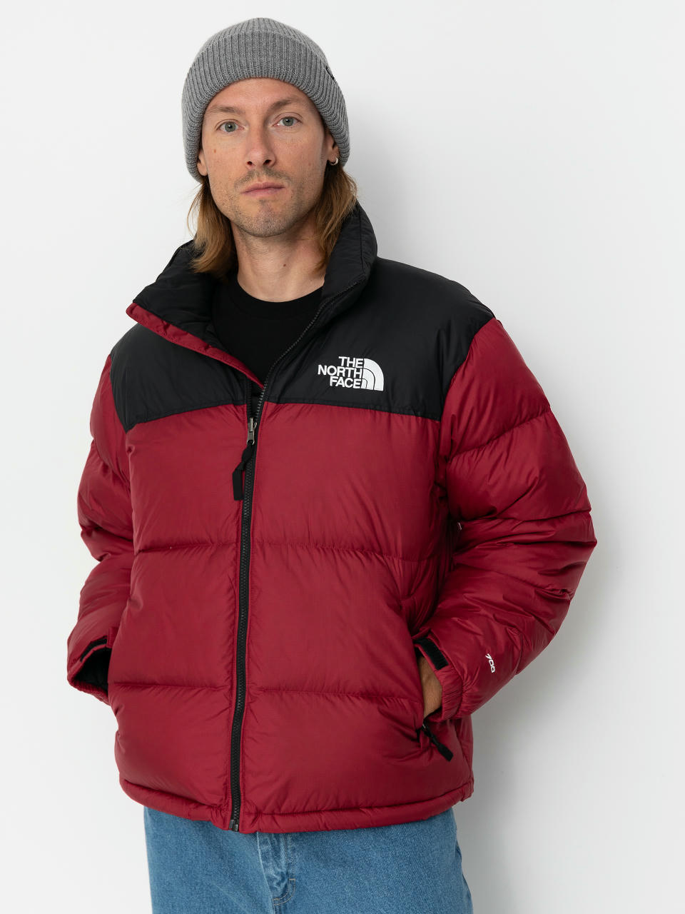 Bunda The North Face 1996 Retro Nuptse (beetroot/tnf black)