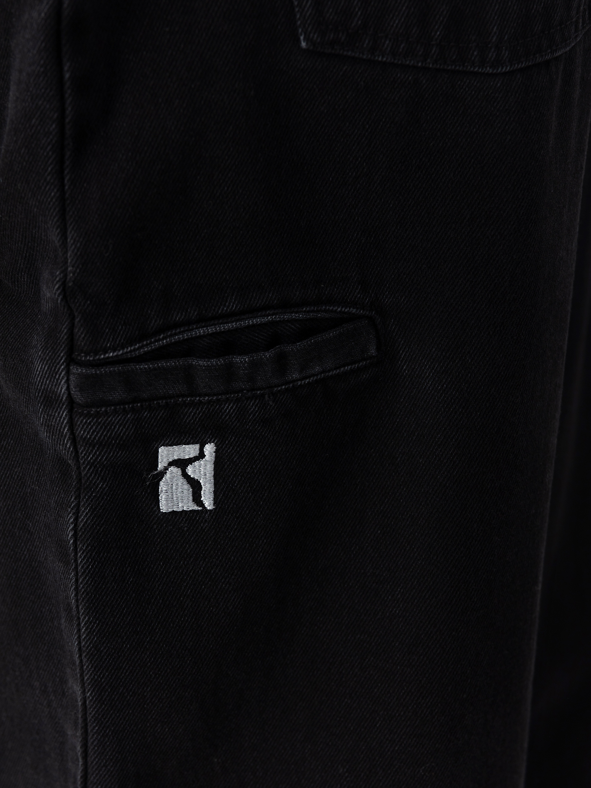 Kalhoty Poetic Collective Ballon (black denim wash)