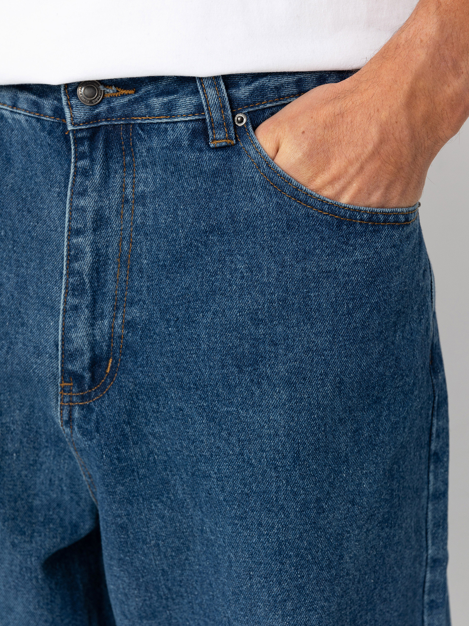 Kalhoty Wasted Paris Signature Casper (washed blue)