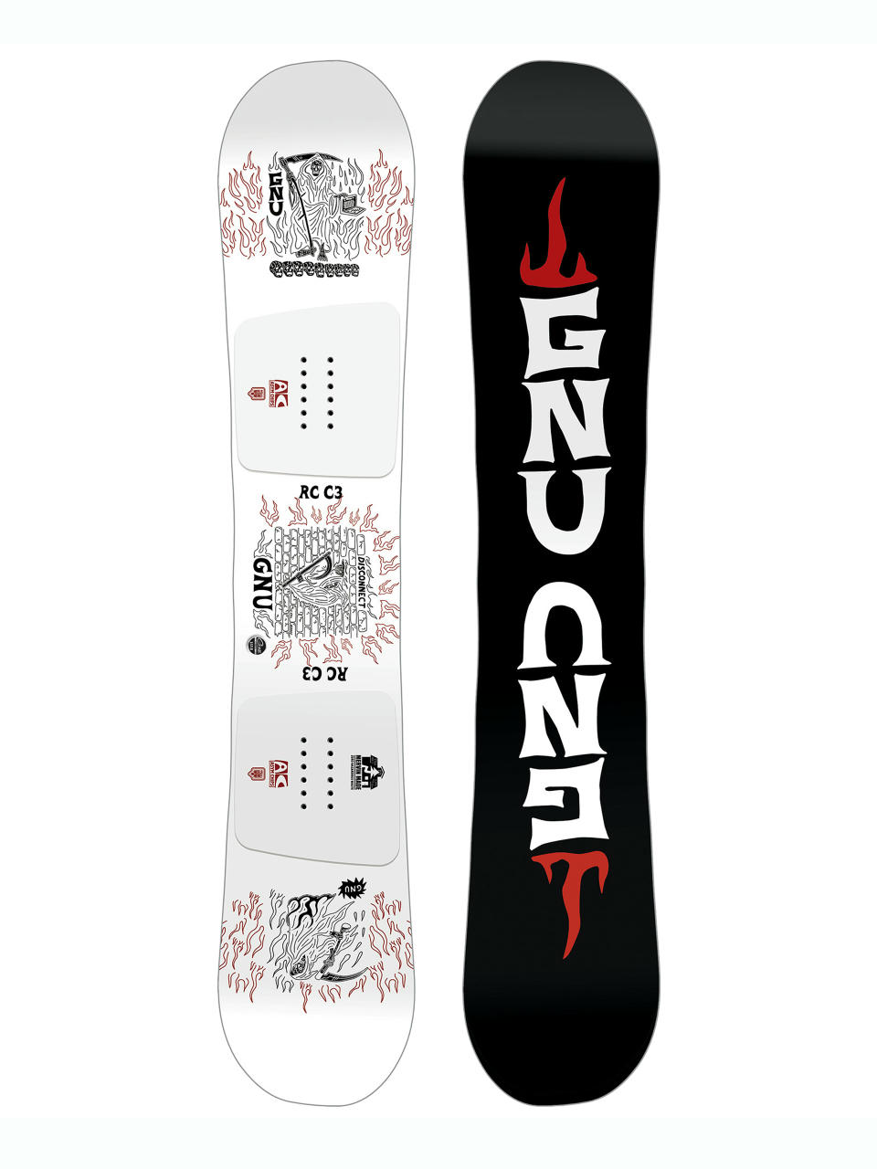 Pánská Snowboard Gnu Rcc3 (black)