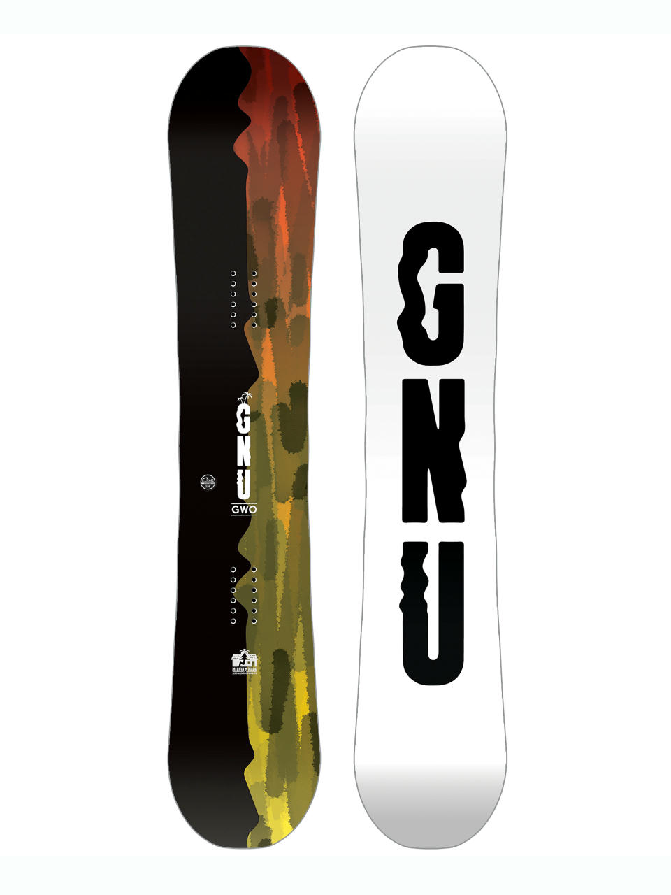 Pánská Snowboard Gnu Gwo (white)