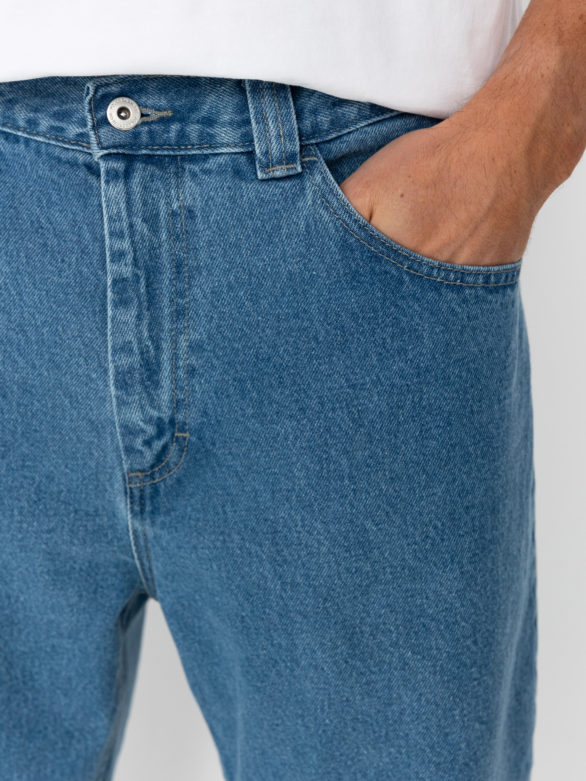 Kalhoty Polar Skate 92! Denim (mid blue)