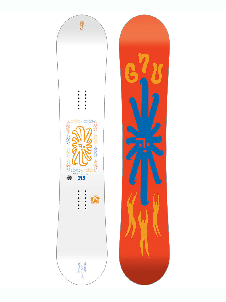 Pánská Snowboard Gnu Headspace (orange)