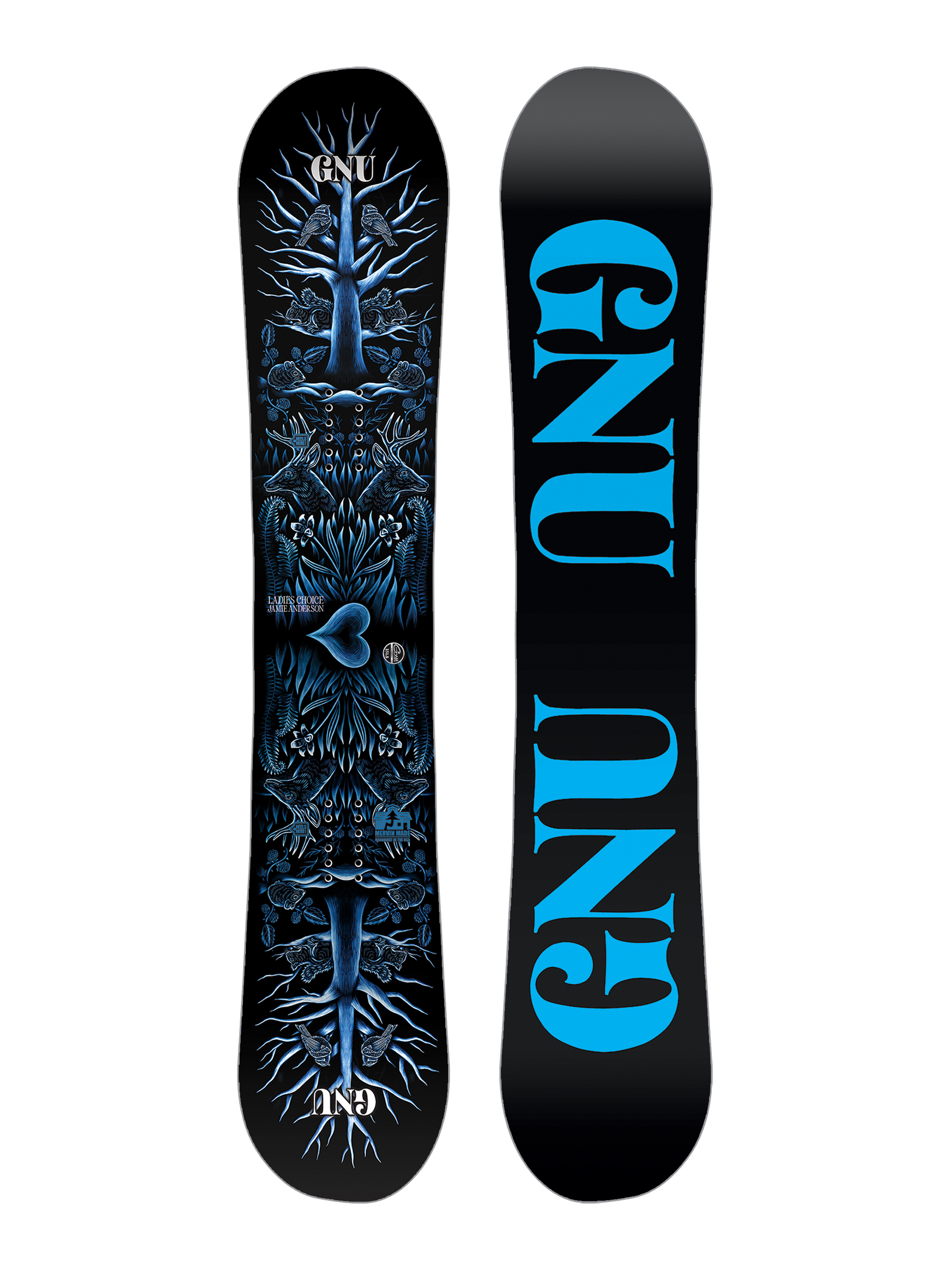 Snowboard Gnu Ladies Choice Wmn (black)