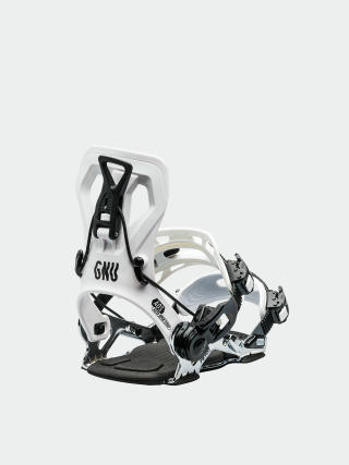 Snowboardové vázání Gnu Psych (white)